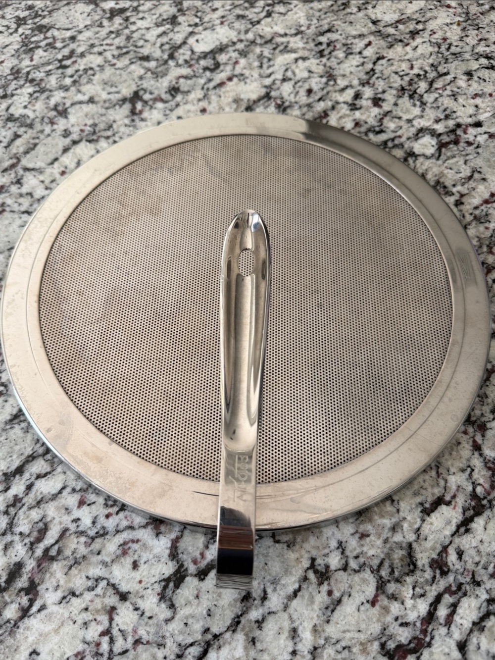 All-Clad Stainless Steel Splatter Screen with Handle 13”